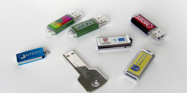 USB atmintinių pavizdžiai